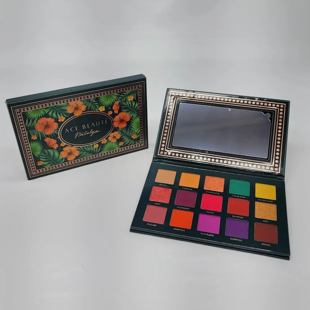 Ace Beaute Nostalgia 15 Color Eyeshadow Palette NIB MSRP $38